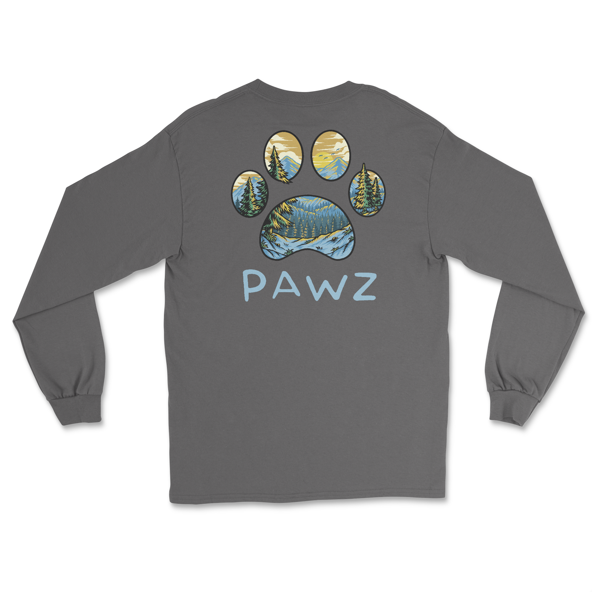 Mountain Landscape (Adult Long Sleeve)