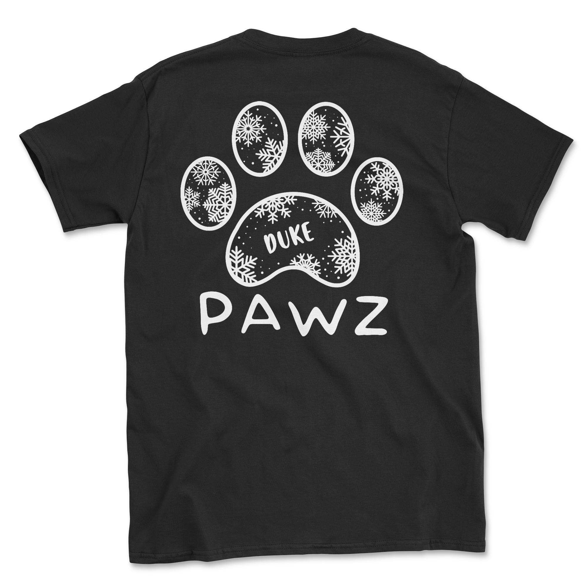 Duke Snowflake (Adult Short Sleeve T-Shirt)
