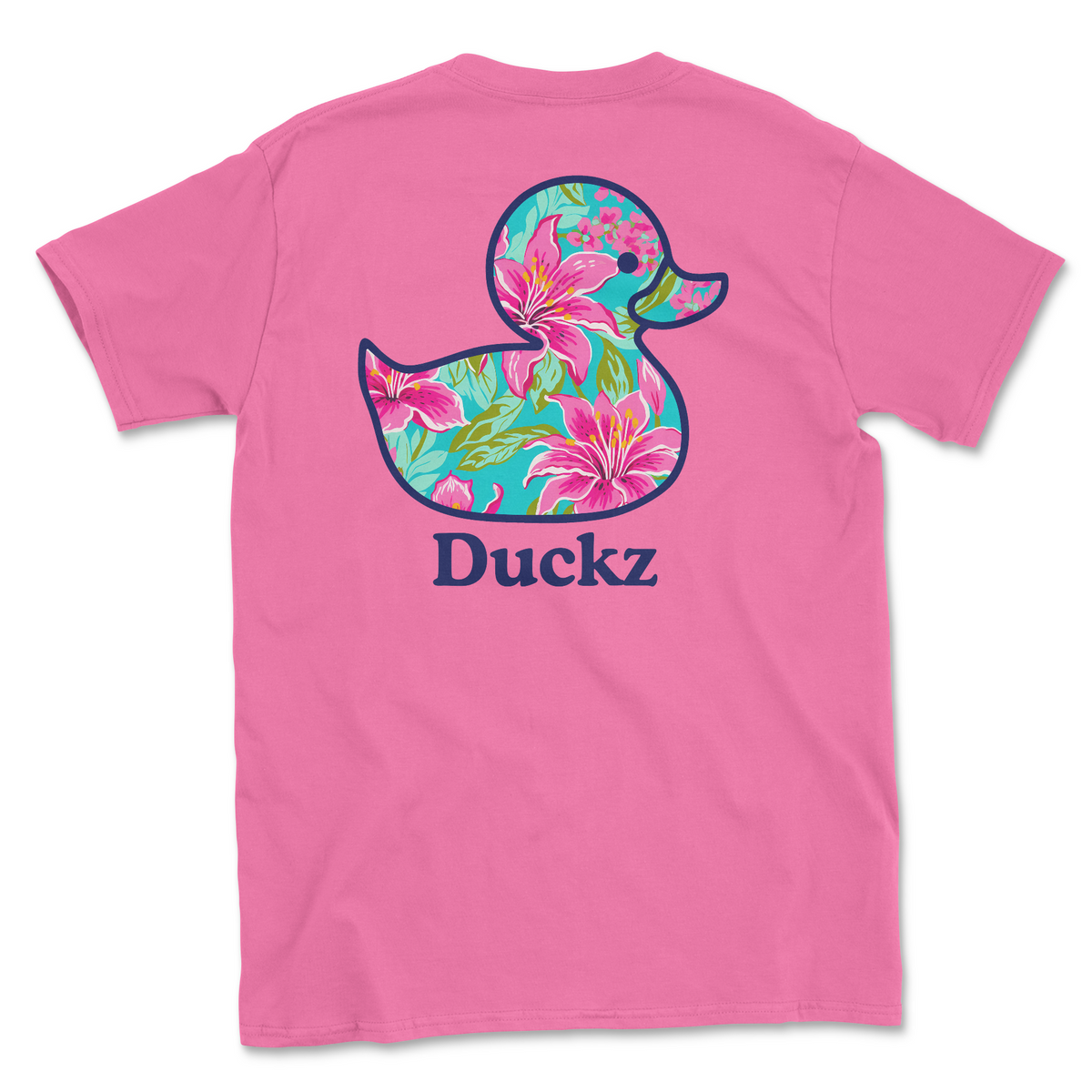 Floral Float (Adult Short Sleeve T-Shirt)
